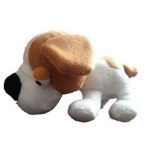 ICTI Audited Factory brown white dog plush toys